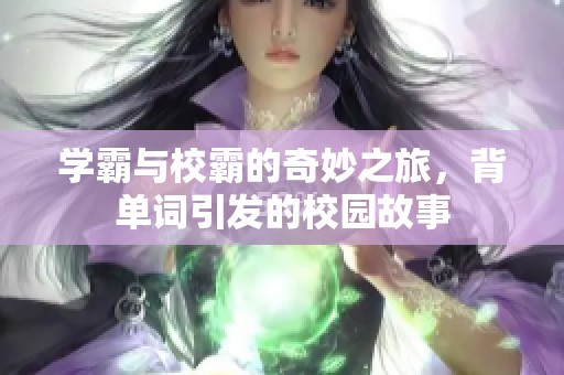 学霸与校霸的奇妙之旅，背单词引发的校园故事