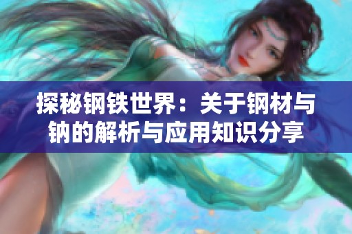 探秘钢铁世界：关于钢材与钠的解析与应用知识分享