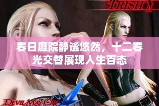 春日庭院静谧悠然，十二春光交替展现人生百态