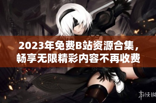 2023年免费B站资源合集，畅享无限精彩内容不再收费