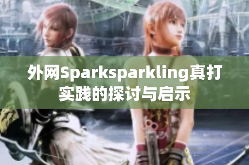 外网Sparksparkling真打实践的探讨与启示