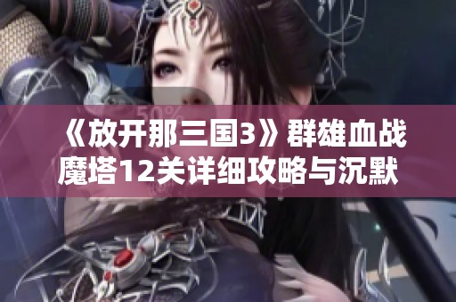 《放开那三国3》群雄血战魔塔12关详细攻略与沉默开发者心得分享