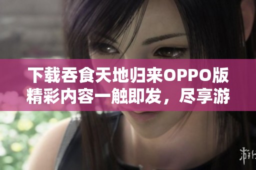 下载吞食天地归来OPPO版精彩内容一触即发，尽享游戏乐趣！