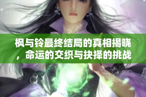 枫与铃最终结局的真相揭晓，命运的交织与抉择的挑战