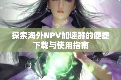 探索海外NPV加速器的便捷下载与使用指南