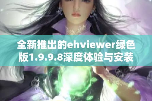 全新推出的ehviewer绿色版1.9.9.8深度体验与安装教程